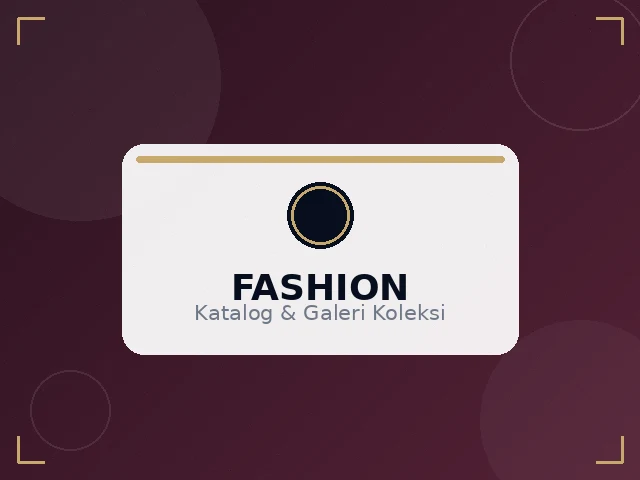 Website UMKM fashion — katalog produk dan galeri