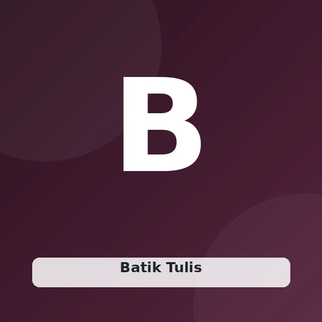 Batik Tulis Solo
