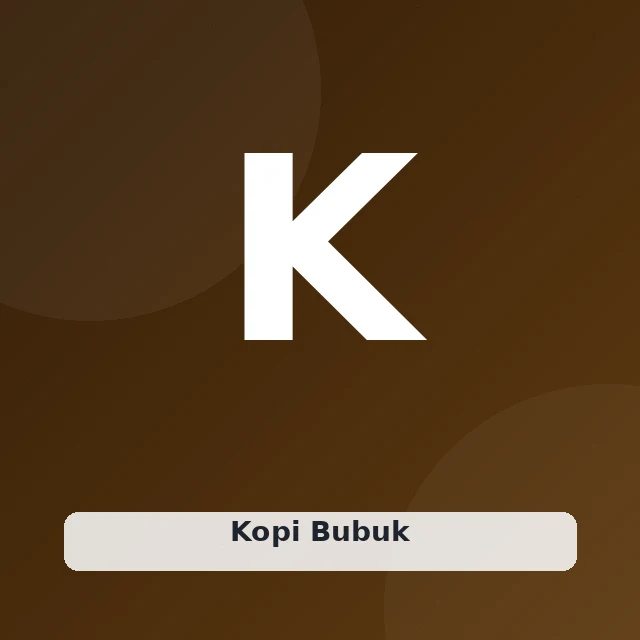 Kopi Bubuk